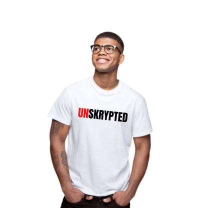 Unskrypted Signature Tee (Black/White)
