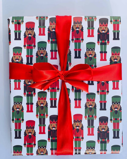 Nutcracker Wrapping Paper (Set of 5 bags)